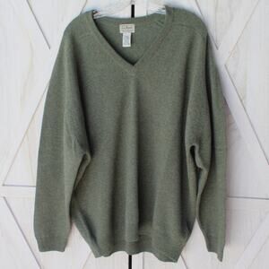 L.L. Bean Mens Lambs Wool Sweater XL